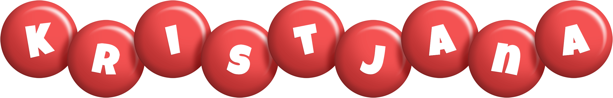 Kristjana candy-red logo