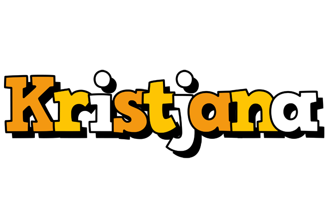 Kristjana cartoon logo