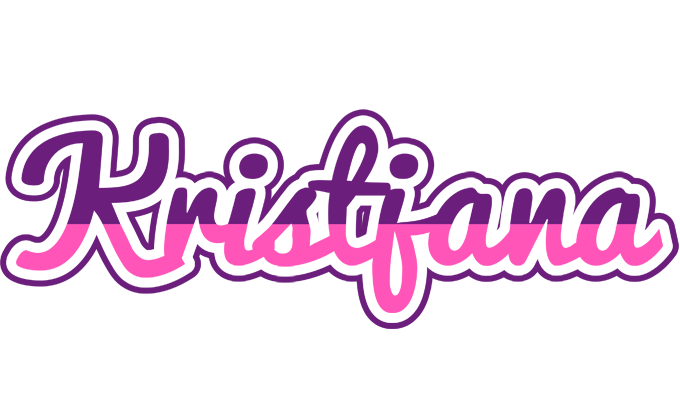 Kristjana cheerful logo