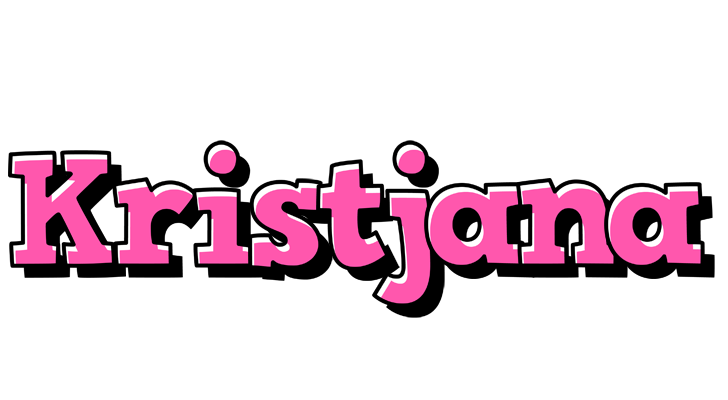 Kristjana girlish logo