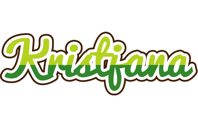 Kristjana golfing logo