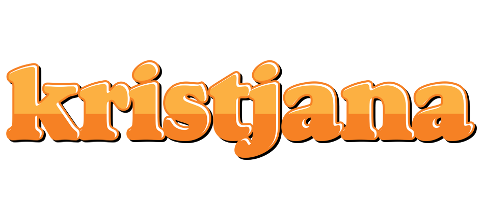 Kristjana orange logo