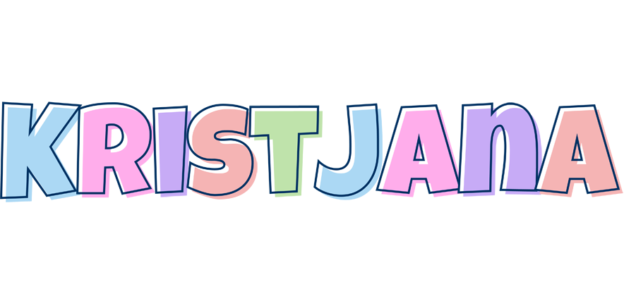 Kristjana pastel logo