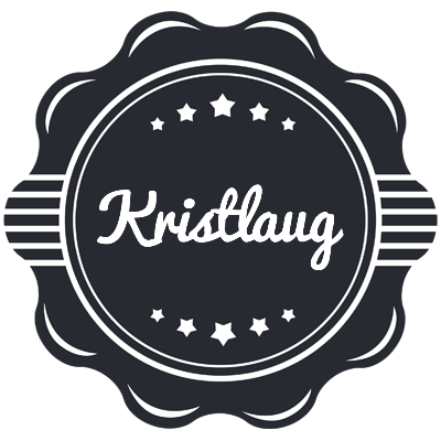 Kristlaug badge logo
