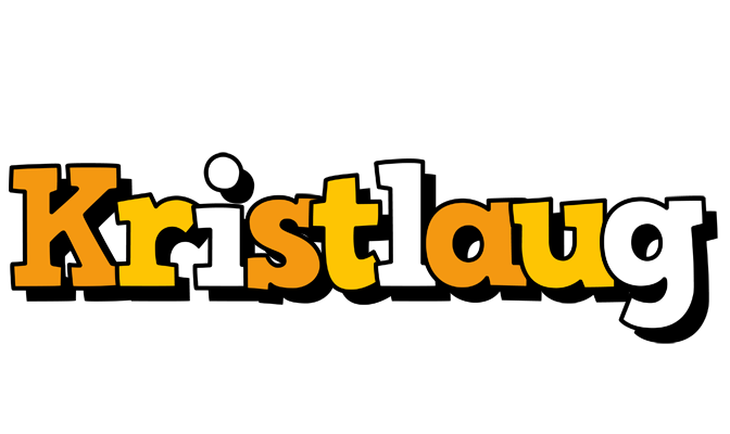 Kristlaug cartoon logo