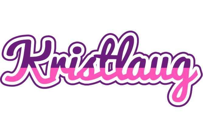 Kristlaug cheerful logo