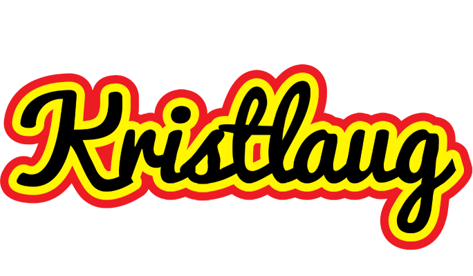 Kristlaug flaming logo