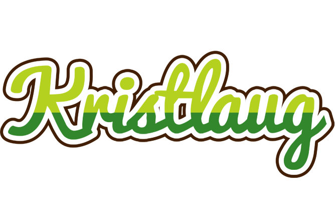 Kristlaug golfing logo