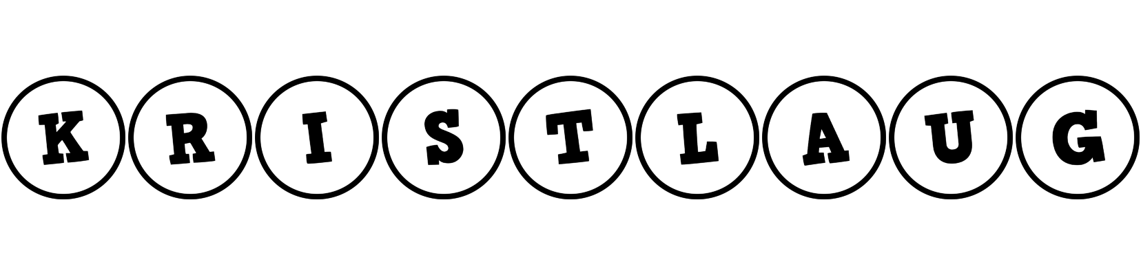 Kristlaug handy logo