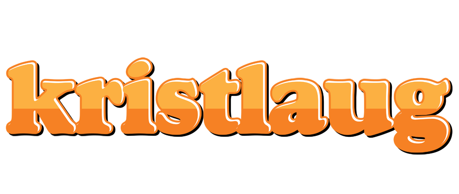 Kristlaug orange logo