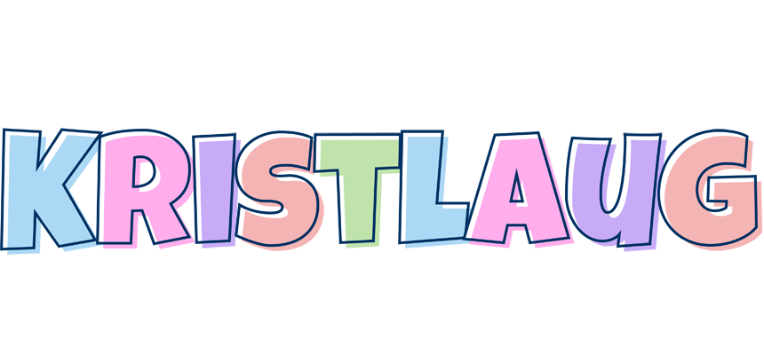 Kristlaug pastel logo