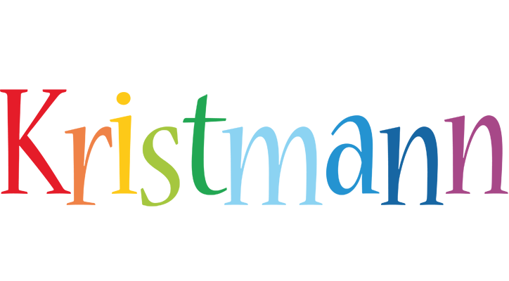 Kristmann birthday logo