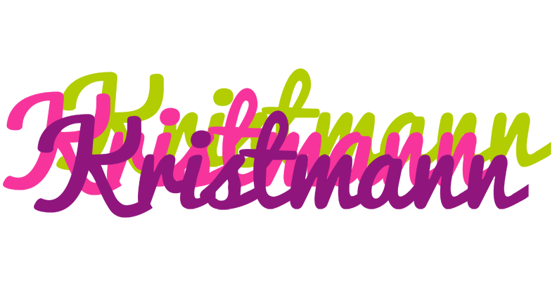 Kristmann flowers logo