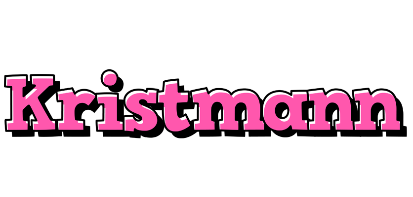 Kristmann girlish logo