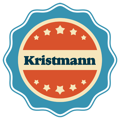 Kristmann labels logo
