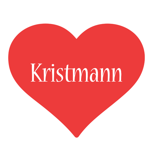 Kristmann love logo