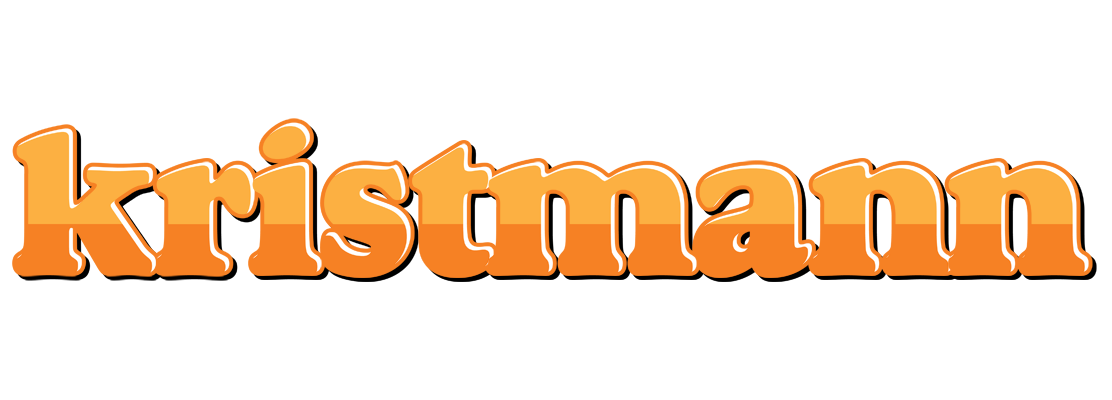 Kristmann orange logo