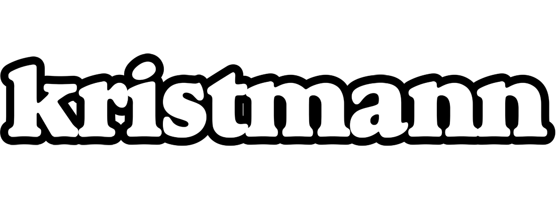 Kristmann panda logo