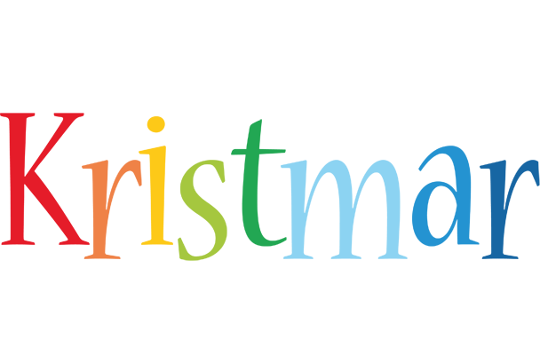 Kristmar birthday logo
