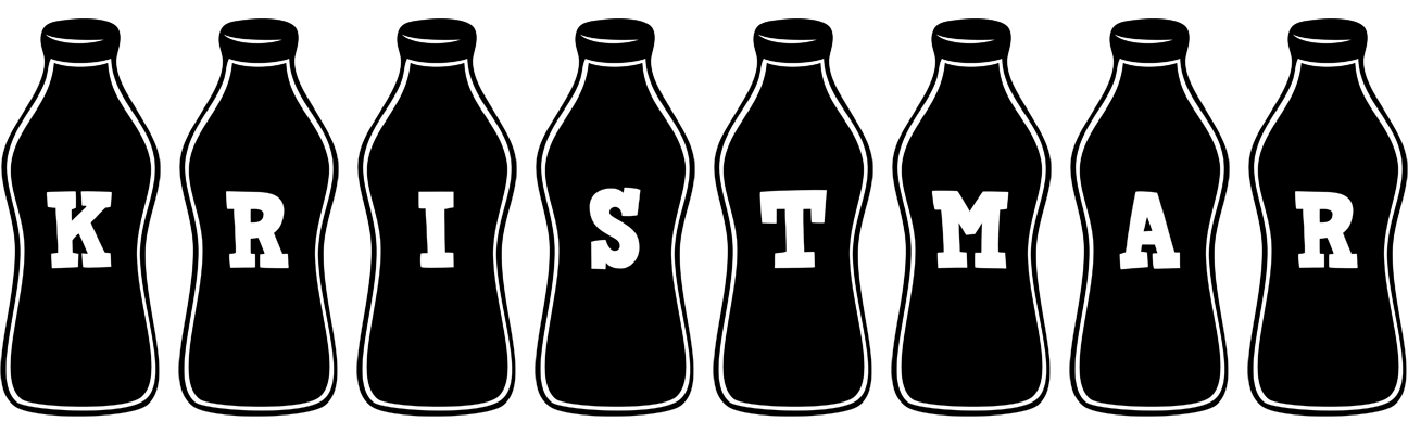 Kristmar bottle logo