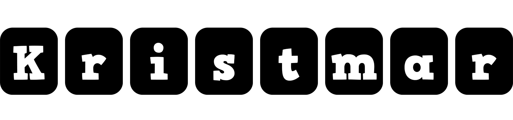 Kristmar box logo