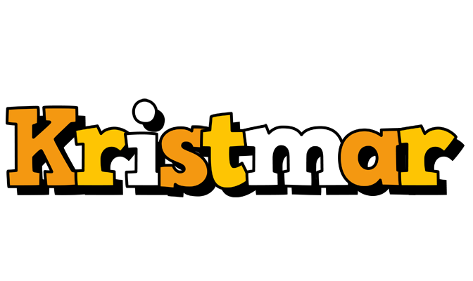 Kristmar cartoon logo