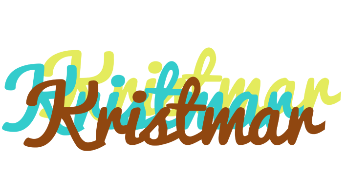 Kristmar cupcake logo