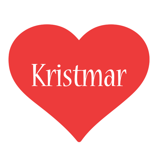 Kristmar love logo