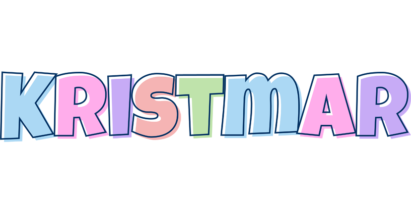 Kristmar pastel logo