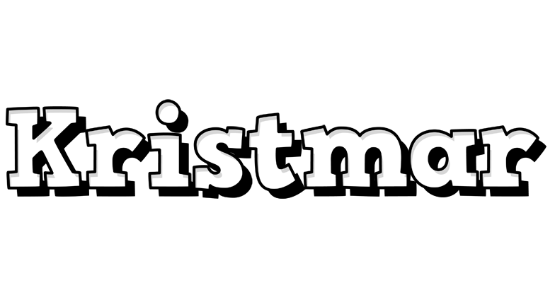 Kristmar snowing logo