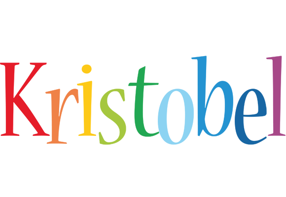 Kristobel birthday logo