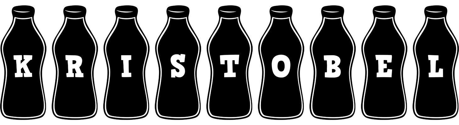 Kristobel bottle logo