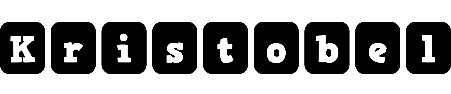 Kristobel box logo