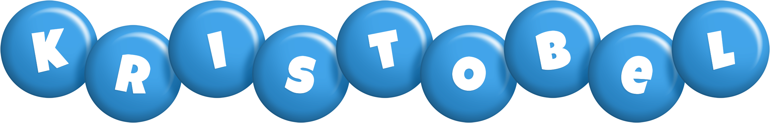 Kristobel candy-blue logo