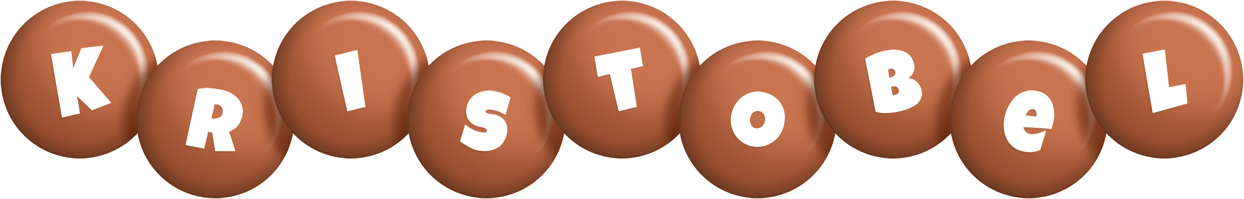 Kristobel candy-brown logo