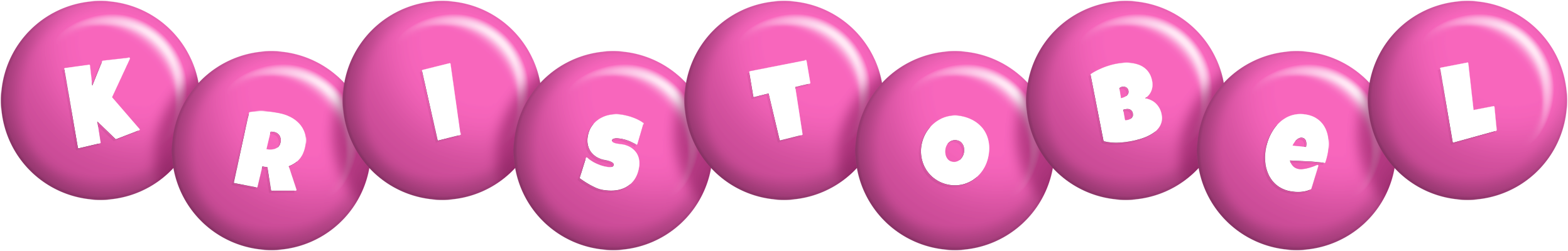 Kristobel candy-pink logo