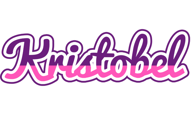 Kristobel cheerful logo