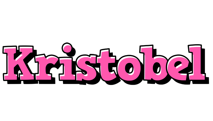 Kristobel girlish logo