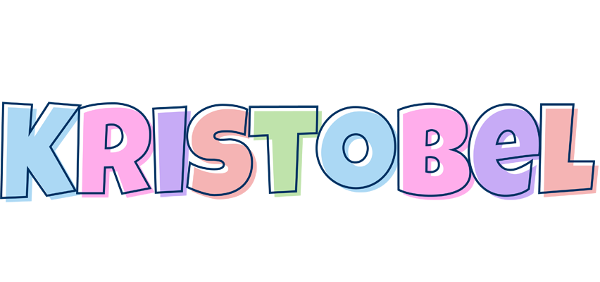 Kristobel pastel logo