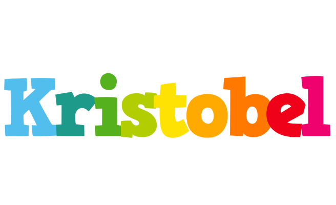 Kristobel rainbows logo