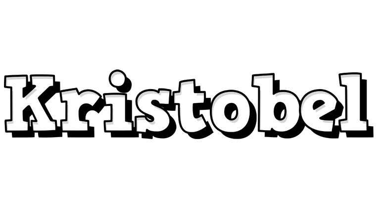 Kristobel snowing logo