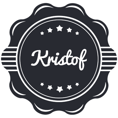 Kristof badge logo
