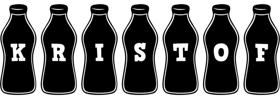 Kristof bottle logo