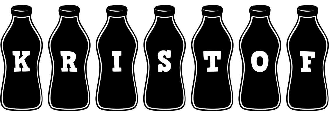 Kristof bottle logo