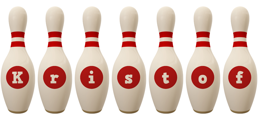 Kristof bowling-pin logo