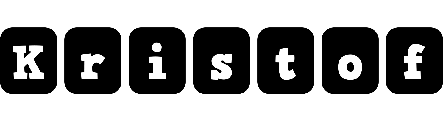 Kristof box logo