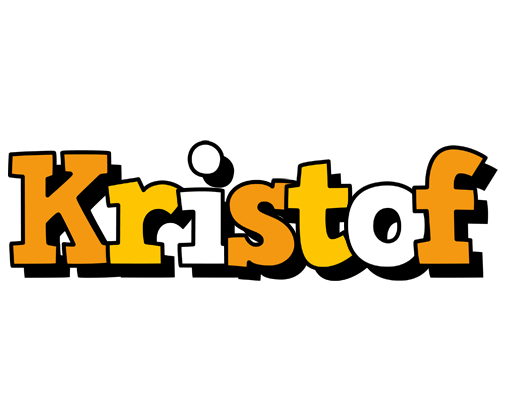 Kristof cartoon logo