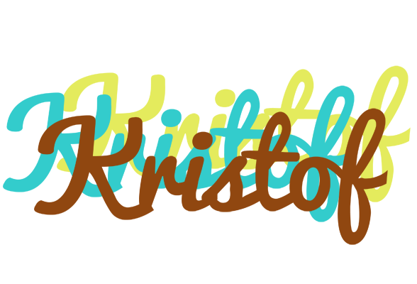 Kristof cupcake logo