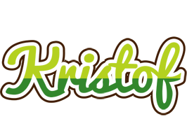 Kristof golfing logo