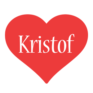 Kristof love logo